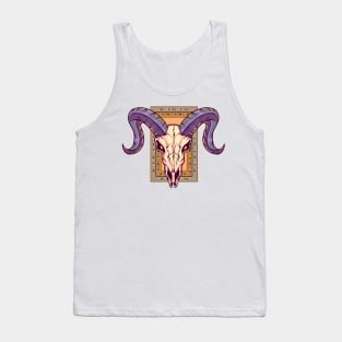 Baphomet Skull Tank Top